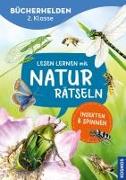 Lesen lernen mit Naturrätseln, Bücherhelden 2. Klasse, Insekten & Spinnen