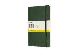 Moleskine Notebook L/A5, Squared, Soft Cover, Myrtle Green